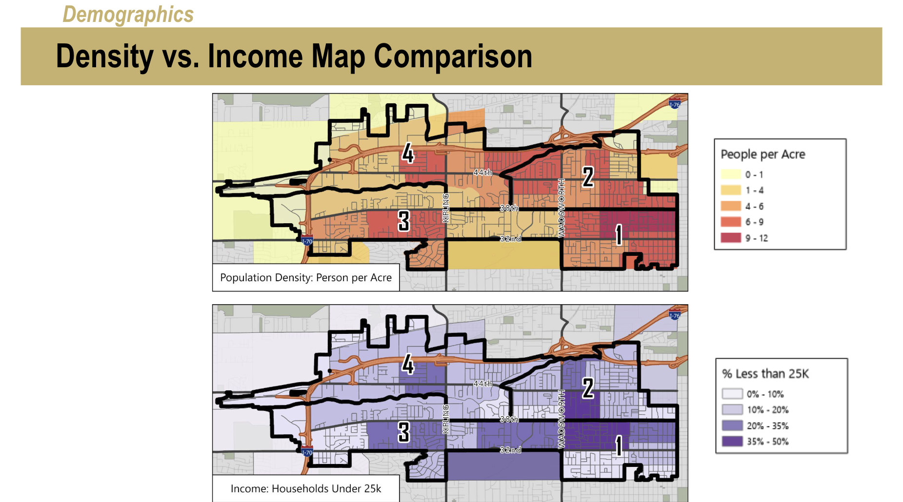 Wheat Ridge Infrastructure Map